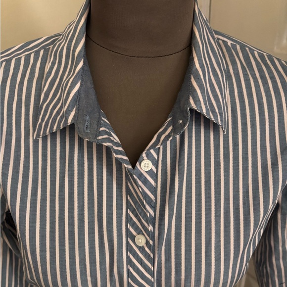 Tommy Hilfiger Blue and White Striped Dress - Picture 3 of 5